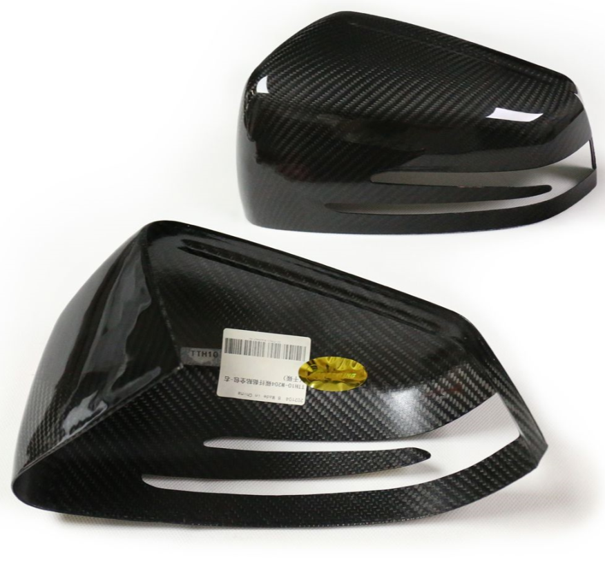 Carbon Fiber Mirror Shells for Benz A176 W246 W204 C207 W212 W221 X204 X156 W117 W218(2010-2018） Cyber