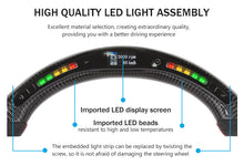 Load image into Gallery viewer, Carbon fiber steering wheel LED smart version for Infiniti G37 (2009-2013) Cyber