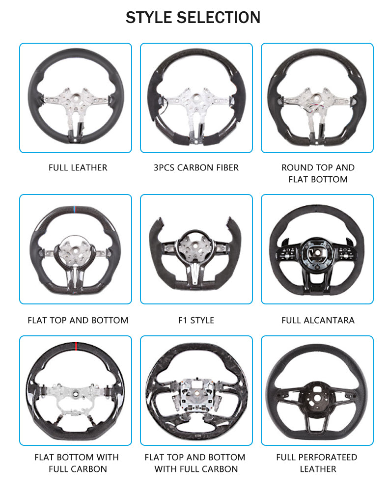 Carbon fiber steering wheel bare disc for Infiniti G35 (2004-2007) Cyber
