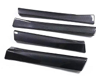 Load image into Gallery viewer, Carbon Fiber Model 3 Door Trim (4-Piece Set) for Tesla Cyber