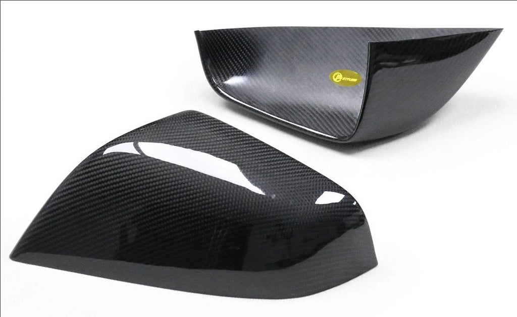 Carbon Fiber Mirror Cover for Tesla MODEL S (2014-2020) Cyber