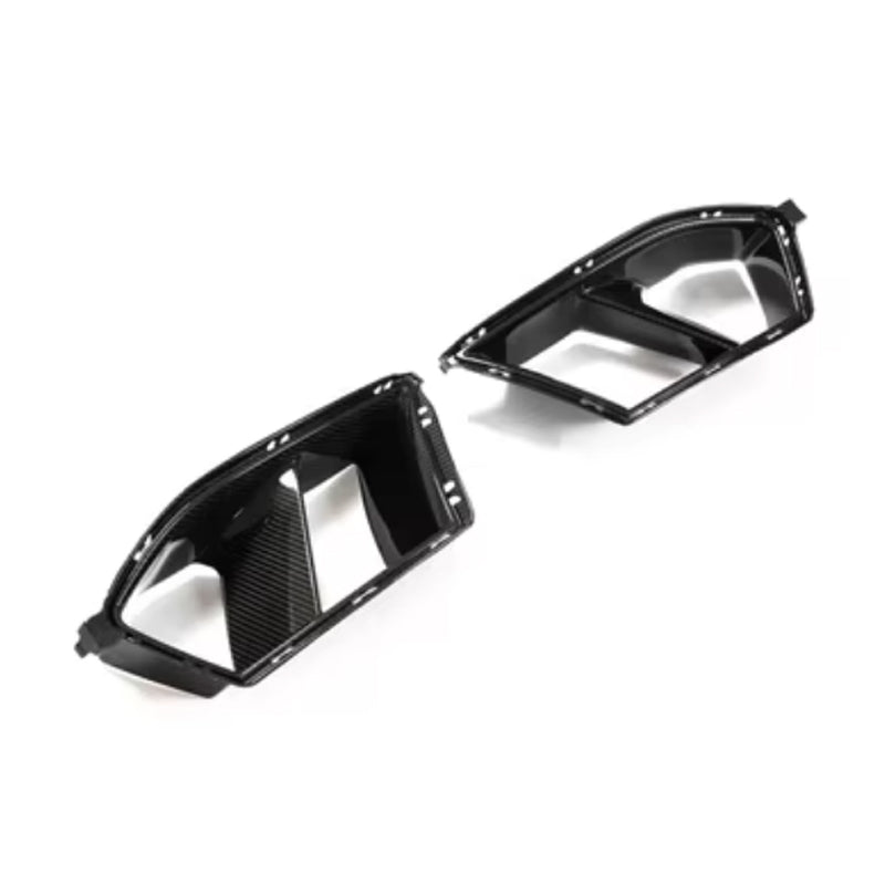 Carbon Fiber Front Bumper Vent for BMW G80G82M3M4 Cyber