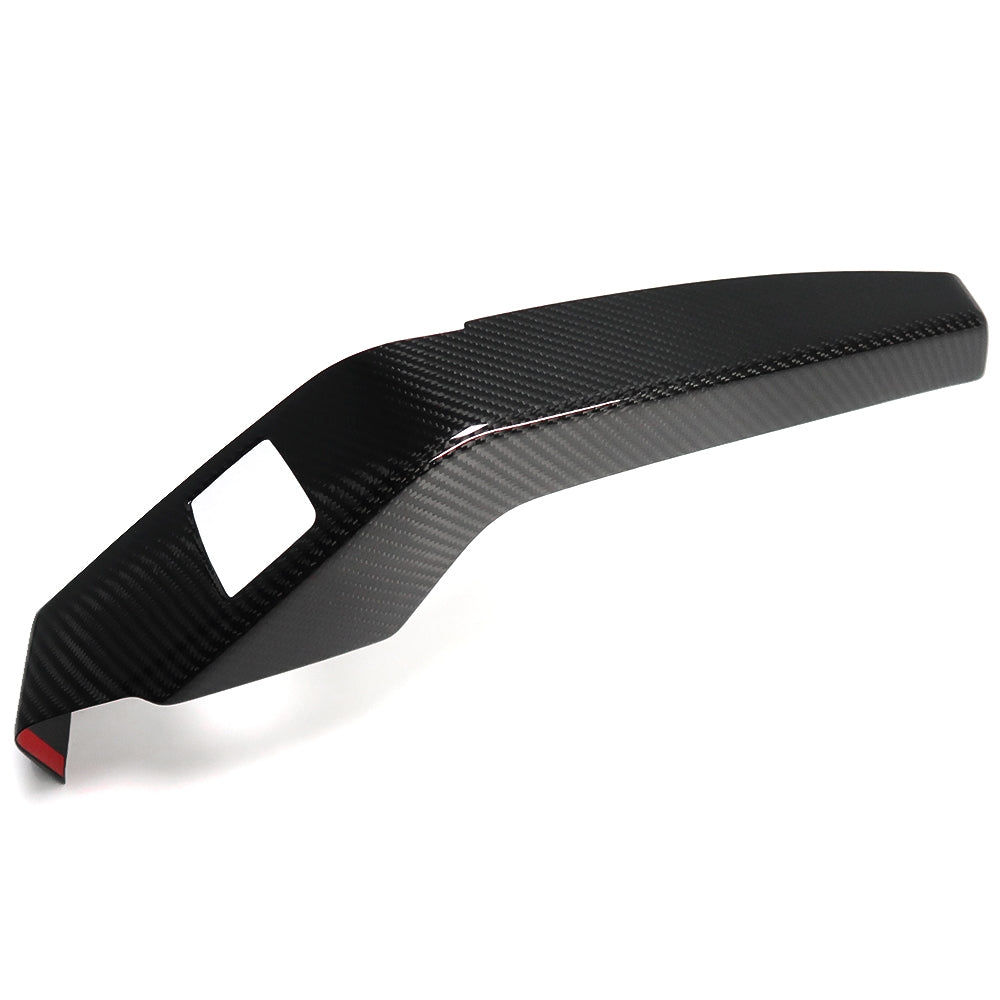 Carbon Fiber Door Armrest/Lower Piece/Perforated for Chevrolet Corvette C7 Cyber