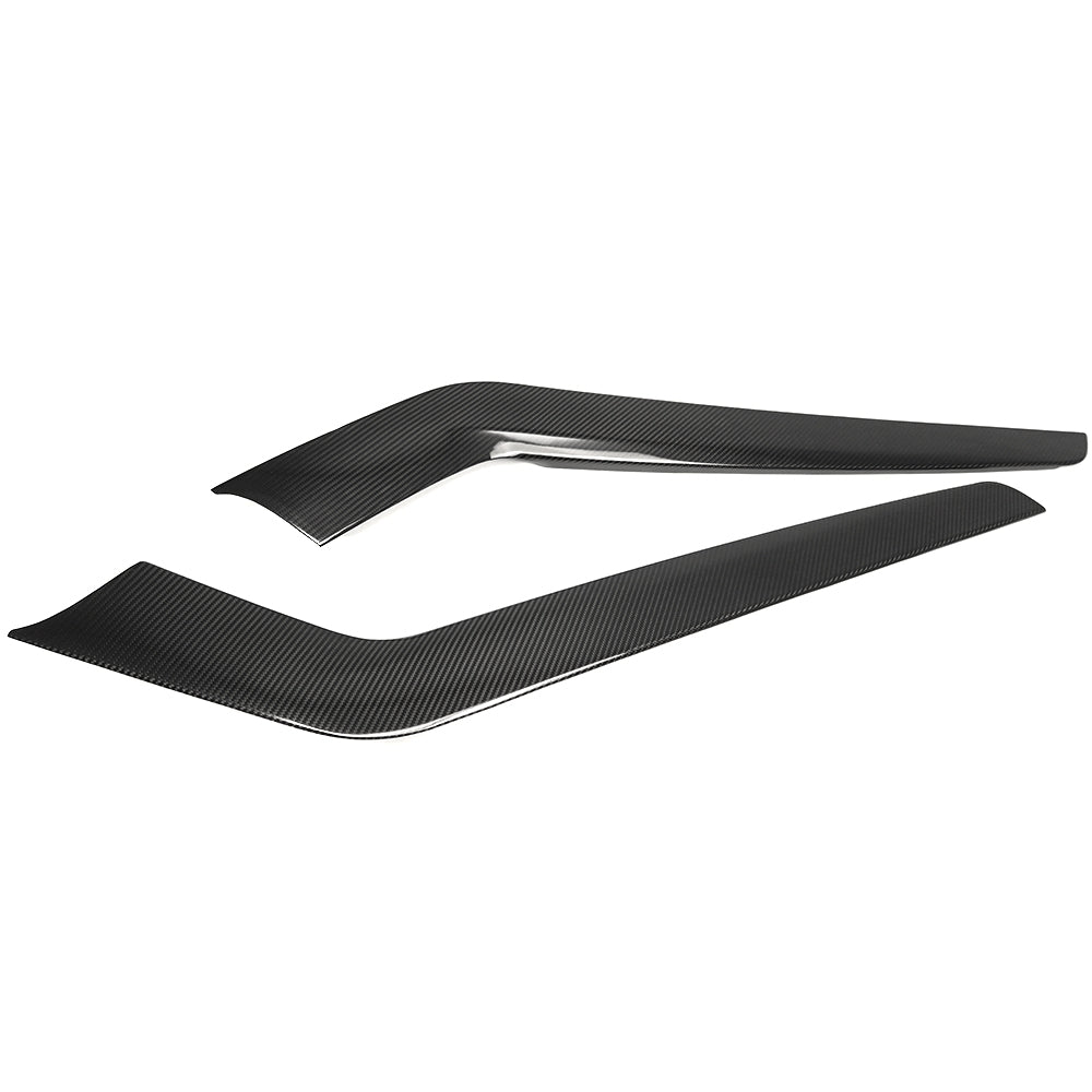 Tesla Model 3 Carbon Fiber Center Console Gear Shift Side Trim Strips Cyber