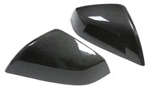 Load image into Gallery viewer, Tesla Model S Carbon Fiber Mirror Covers (2021-2023) Cyber