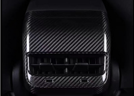 Carbon Fiber Model 3 Rear Vent (USB Hole) for Tesla Cyber