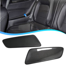 Load image into Gallery viewer, Carbon Fiber Rear Seat Side Covers (2 Pieces) for Ford Mustang Cyber