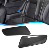 Carbon Fiber Rear Seat Side Covers (2 Pieces) for Ford Mustang