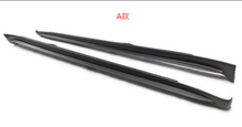Load image into Gallery viewer, Tesla MODEL S Carbon Fiber Side Skirt A Style (2021-2023) Cyber
