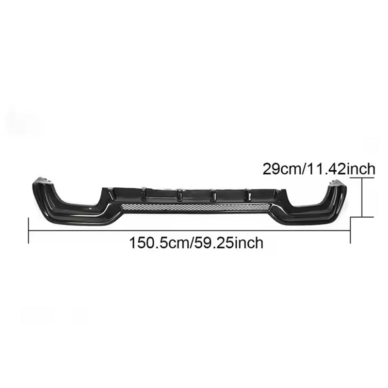 Carbon Fiber Rear Diffuser for BMW G20 Cyber