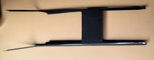 Tesla Model S Carbon Fiber Saddle Panel for the 2021-2023 Cyber