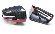 Load image into Gallery viewer, Carbon Fiber Mirror Covers for Mercedes-Benz A Class A176, B Class W246, C Class W204, E Class C207 | W212, S Class W221, GLK X204, GLA X156, CLA W117, CLS W218 (2014) Cyber