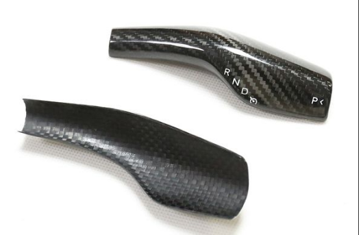 Tesla Model Y Carbon Fiber Gear Shift Cover Cyber