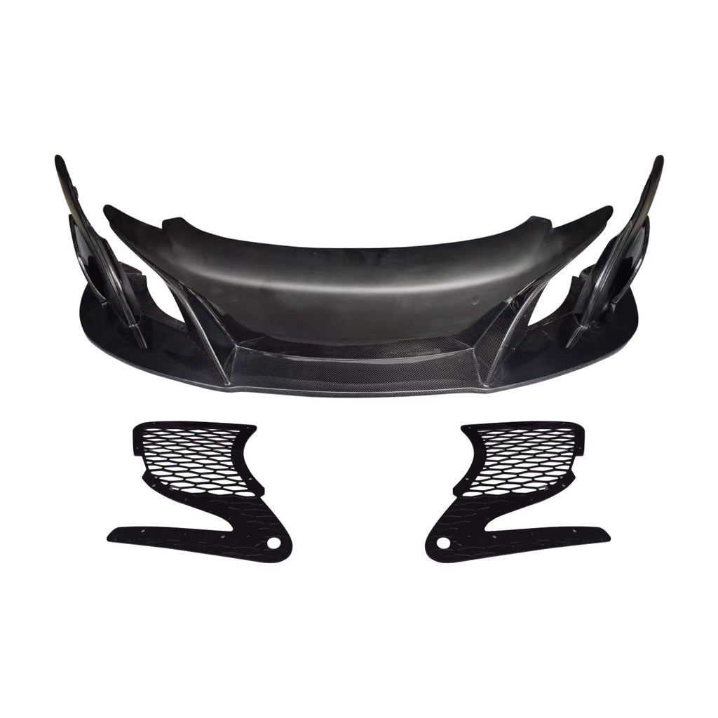 Carbon Fiber McLaren 650S MP4-12C 675LT Front Bumper Cyber