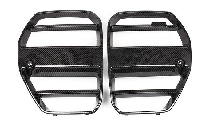 Carbon Fiber Front Grille for BMW G80 G82 Cyber