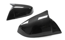 Tesla MODEL S Carbon Fiber Mirror Shell (Horn Style) (2016-2020) Cyber