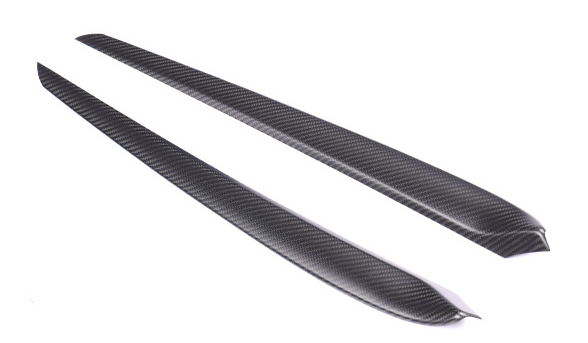 Tesla Model Y Carbon Fiber Front Door Trim Panel Cyber