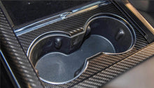 Load image into Gallery viewer, Tesla Model S Carbon Fiber Rear Display Frame 2021-2023 Cyber