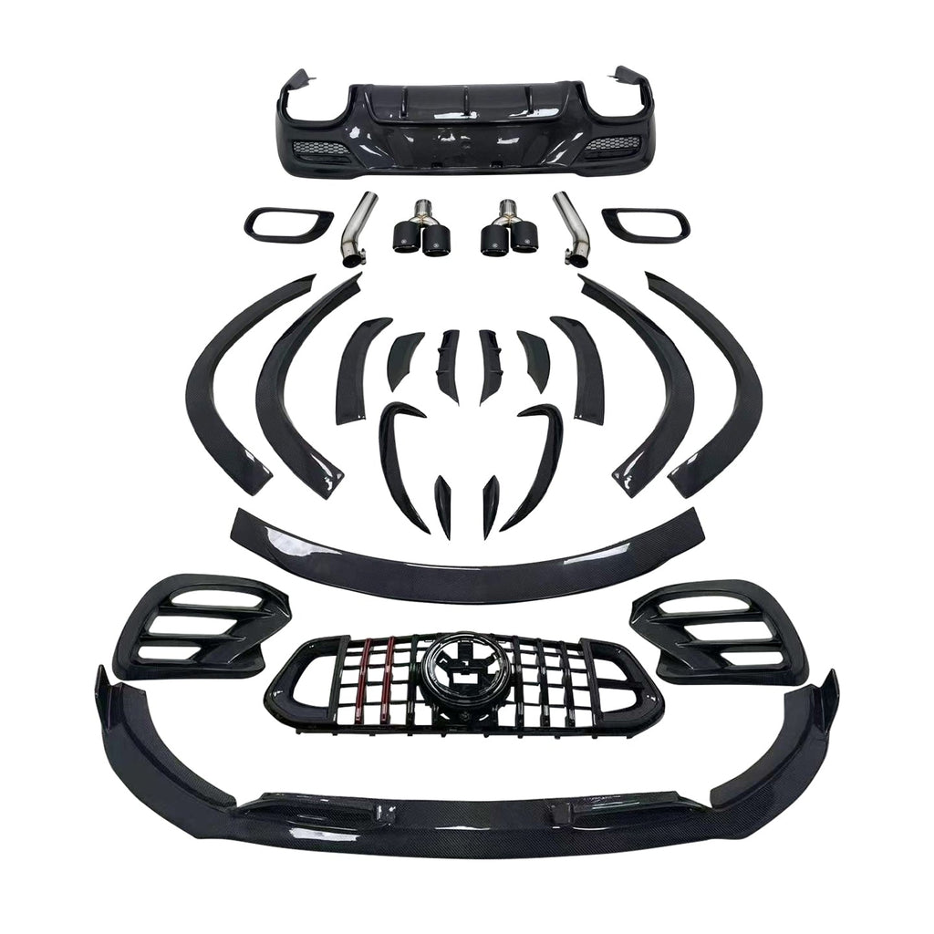 Carbon Fiber Benz GLE COUPE 53 63 450
 BRABUS Body kit Cyber