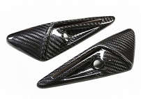 Load image into Gallery viewer, Carbon Fiber Model 3 Fender Decorative Covers (Full Set) for Tesla Cyber