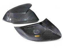 Load image into Gallery viewer, Carbon Fiber Mirror Shell for Audi Q8 (ABT Style, Horned, Dry Carbon) Cyber