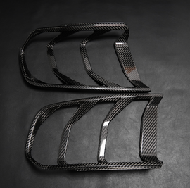 Carbon Fiber 2018-2020 Mustang Tail Light Covers for Ford Mustang Cyber