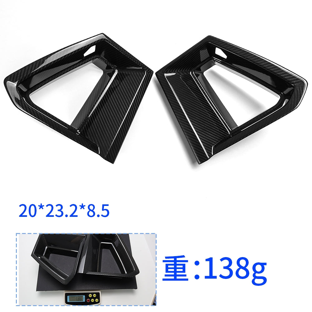 Carbon Fiber Dark Horse Style - Grille and Air Intake Frame for Ford New Mustang Cyber