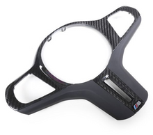 Load image into Gallery viewer, BMW Carbon Fiber Steering Wheel Cover for 234 Series, M3, M4
