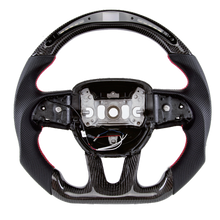 Load image into Gallery viewer, Carbon Fiber LED Smart Steering Wheel for Dodge Changer 2015-2020