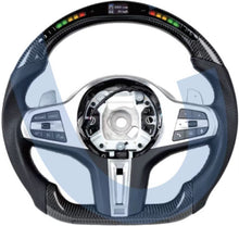 Load image into Gallery viewer, Carbon Fiber LED Steering Wheel for BMW 5 Series G30 (2020 Model)