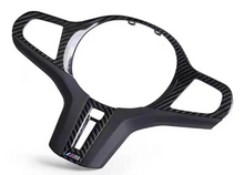 Load image into Gallery viewer, Carbon Fiber Steering Wheel Cover for BMW F10 M5