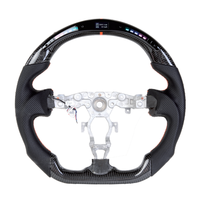 Carbon fiber steering wheel LED smart version for 370Z (2008-2019)