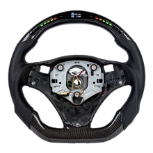 Load image into Gallery viewer, Carbon fiber steering wheel LED smart version for BMW E90 (2005)