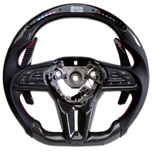 Load image into Gallery viewer, Carbon fiber steering wheel LED smart version for GT-R (2017-2020)