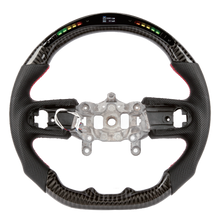 Load image into Gallery viewer, Carbon fiber steering wheel LED smart version for Jeep Wrangler (2018-2021)
