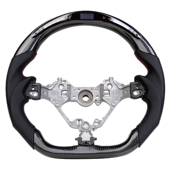 Carbon fiber steering wheel LED smart version for Toyota 86 (2016-2020), Subaru BRZ (2016-2020)