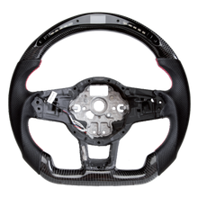 Load image into Gallery viewer, Carbon fiber steering wheel LED smart version for Volkswagen GTI (2015-2019), Volkswagen Golf 7R (2015-2017)