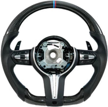 Load image into Gallery viewer, Carbon fiber steering wheel bare disc for BMW M5 (F10 2015 model year, F90), M6 (F06, F12, F13), M8 (F91, F92, F93), 5 Series (F10, F11, GT F07), 6 Series (F06, F12, F13), 7 Series (F01, F02, F03) (2015 model year)