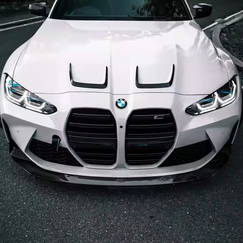 Carbon Fiber Hood Vents for BMW G80 G82 Cyber