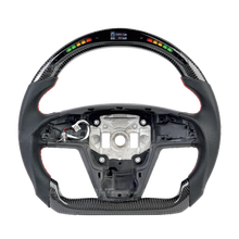 Load image into Gallery viewer, Tesla Model S Carbon Fiber LED Smart Steering Wheel (2012-2022)