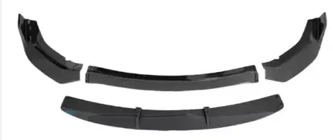 Dodge Charger 2015-2024 Carbon Fiber Front Lip-3pcs Cyber Carbon Fiber
