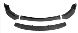 Dodge Charger 2015-2024 Carbon Fiber Front Lip-3pcs Cyber Carbon Fiber