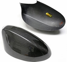 Load image into Gallery viewer, Carbon Fiber Mirror Housing for BMW 1 Series (E81, E87, E88) and E82 (2007-2010) Cyber