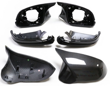 Laden Sie das Bild in den Galerie-Viewer, Carbon Fiber Mirror Covers for BMW F30 Cyber