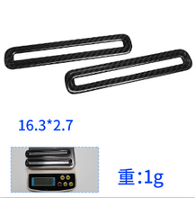 Load image into Gallery viewer, Carbon Fiber Door Vent Frame for Ford New Mustang Cyber