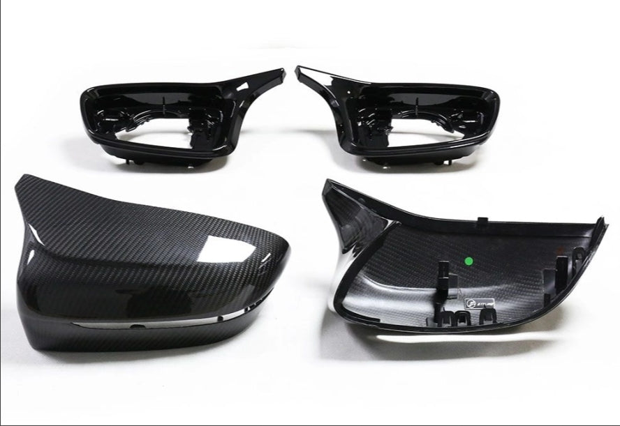 Carbon Fiber Mirror Shells for BMW F90 F91  F92 F93 (2018-) Cyber