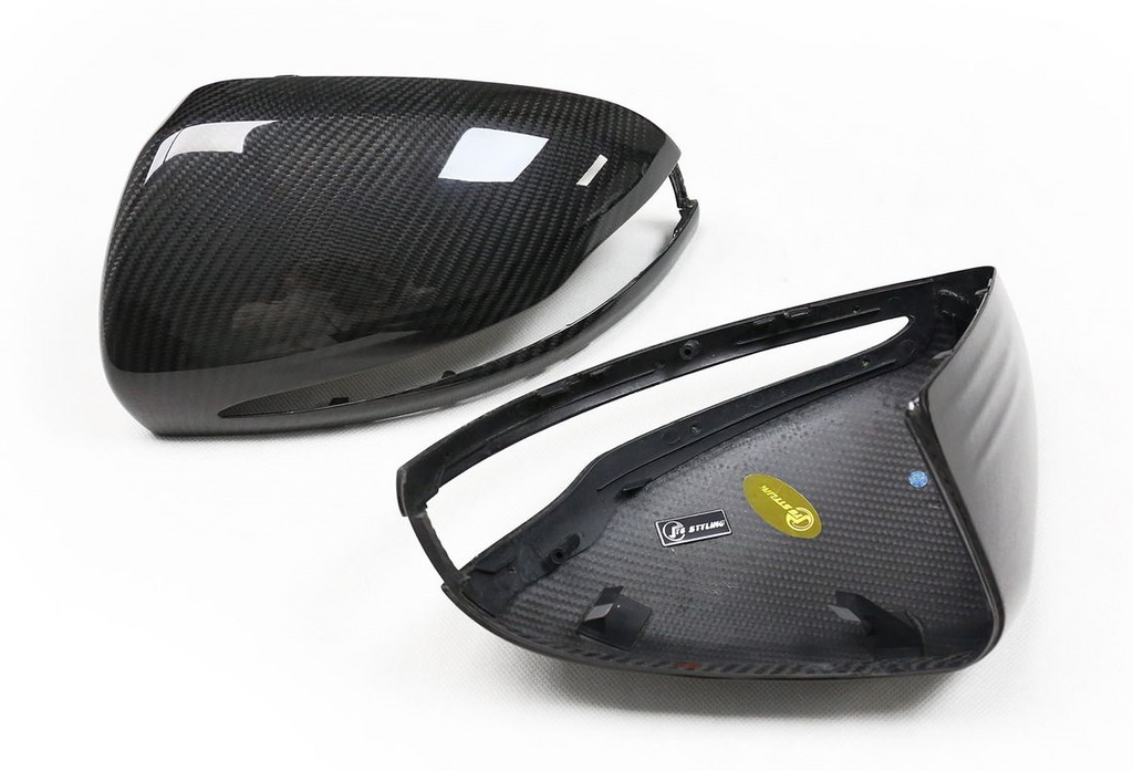 Carbon Fiber Mirror Shells for Benz W247 W205 W238 W213 W222 C217 C257 H247 X247 X253 H343 X243 N293 C190 (2013-2022) Cyber