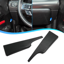 Load image into Gallery viewer, Carbon Fiber Center Console Side Covers (2 Pieces) for Ford Mustang Cyber