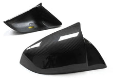 Load image into Gallery viewer, Tesla MODEL S Carbon Fiber Adhesive (Horn Style) (Dry Carbon) Mirror Shell Cyber