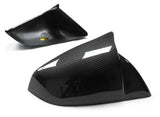 Tesla MODEL S Carbon Fiber Adhesive (Horn Style) (Dry Carbon) Mirror Shell